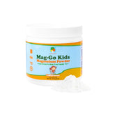 Raise Them Well Mag-Go Kids magnesium powder bottle ready for daily digestive support.