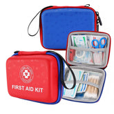 Raismile Small First Aid Kit with hard shell exterior for portable safety on the go.