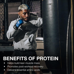 RAW Whey Isolate Dark Chocolate athletic movement scene emphasizes lean muscle support