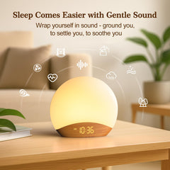 REACHER night light with eight colors provides soft ambiance for kids and adults.