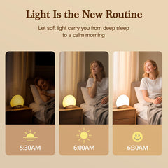 REACHER sound machine nightlight with 26 sleep sounds to help you drift off.