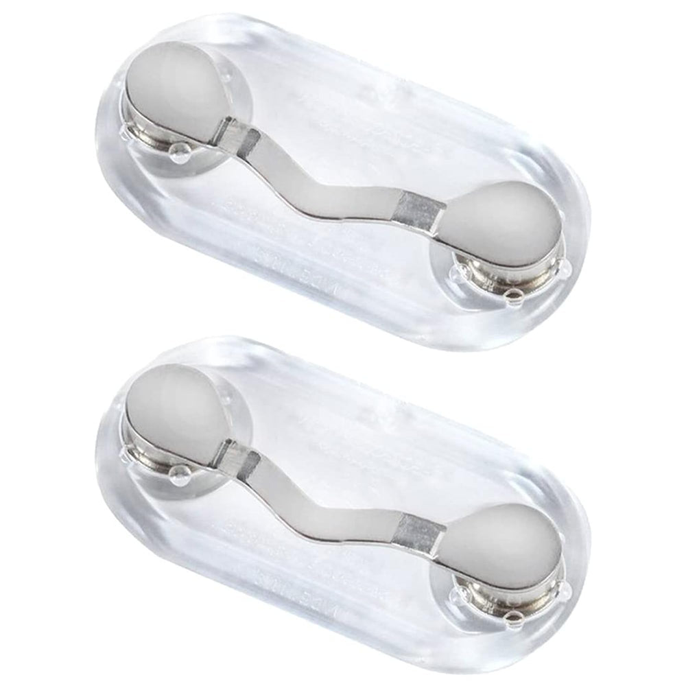 Readerest two-pack magnetic eyeglass holders keeping glasses within easy reach.