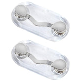Readerest two-pack magnetic eyeglass holders keeping glasses within easy reach.