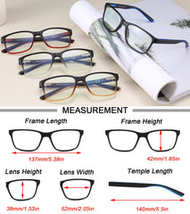 Readersoul spring hinge glasses adapt to face shapes for extended wear.
