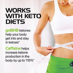 Real Ketones packaging front displays branding and product purpose.