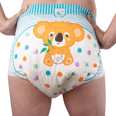Rearz Critter Caboose Brief pack-front with Tony Koala design for playful daily wear.