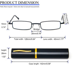 REAVEE hard pen case protects lenses during travel
