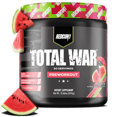 REDCON1 Total War Watermelon scoop for pre-workout boost