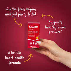 Redd Remedies 120/80 Care packaging box shows purity and ingredient transparency