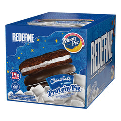 REDEFINE Protein Pie MoonPie Chocolate 8-pack on-the-go snack with 14g protein