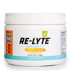 Redmond Re-Lyte Immunity pineapple-orange bottle for daily immune support