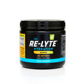 Redmond Re-Lyte Mango powder tub for zero-calorie hydration.