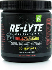 Redmond Re-Lyte Strawberry Lemonade bottle ready to mix for on-the-go hydration