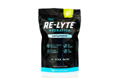 Redmond Re-Lyte unflavored stick pack front view for clean hydration