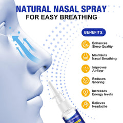 Redshine Anti Snoring Spray applicator for easy, mess-free use at home or on the go.
