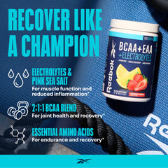 REECover BCAAs and electrolytes blend to support recovery