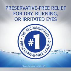 Refresh Optive Advanced single-use vials for portable eye relief
