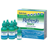 Refresh Tears packaging front view for easy daily use and storage.