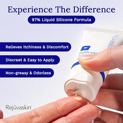 RejuvaSil packaging box ready for convenient scar care.