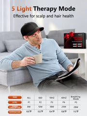 RELEXNOW remote controller and timer enable precise session length.