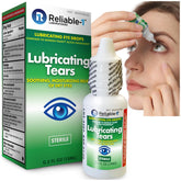 Reliable-1 Laboratories lubricant eye drops bottle front for quick dry-eye relief