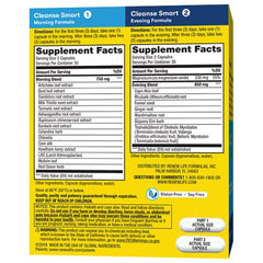 Renew Life Cleanse Smart Advanced capsules pack close-up for an easy detox routine.