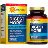 Renew Life DigestMore bottle front view supports daily digestion.