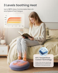 RENPHO auto-size airbag sensor detects foot size for comfortable fit