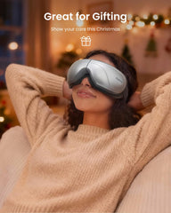 RENPHO Eyeris 2 massager with Bluetooth and silent mode for distraction-free sessions.