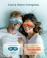 RENPHO Eyeris 2 Eye Massager ergonomic design for comfortable wear.