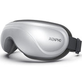 RENPHO Eyeris 2 eye massager with heat on the forehead area soothes tired eyes.