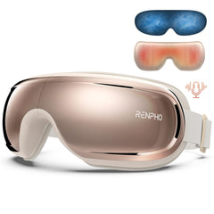 RENPHO Eyeris 3 Rosé eye massager with heat and cooling for relaxed eyes