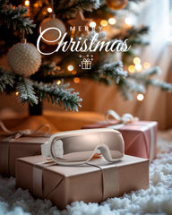 RENPHO Eyeris 3 Rosé massager with voice control for hands-free use