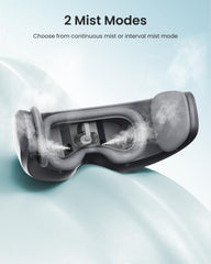 RENPHO Eyeris Caligo temple cushions slide for targeted massage.