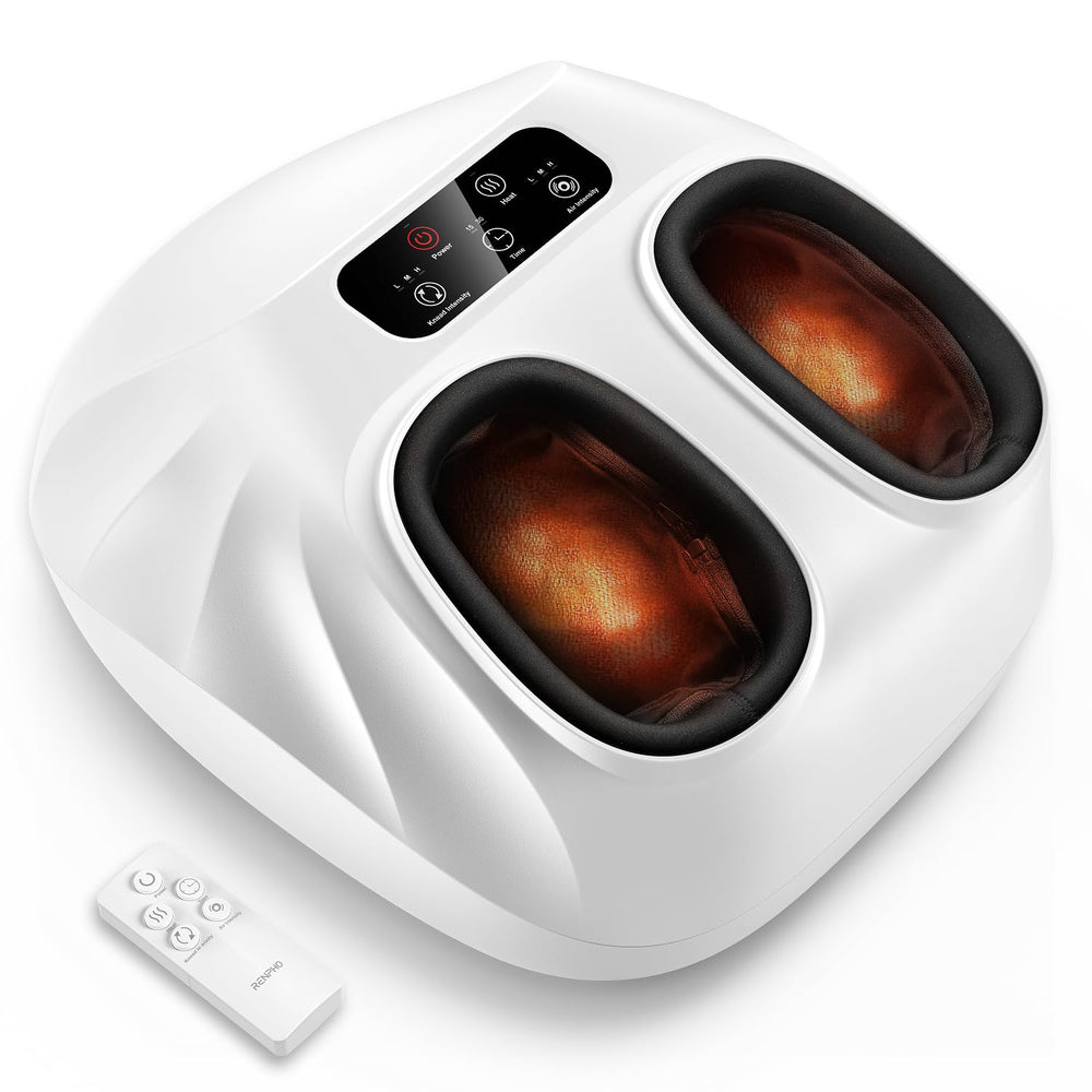 RENPHO foot massager with heat provides soothing warmth for tired feet