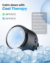 RENPHO heat levels shown for customizable warmth during therapy