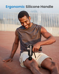 RENPHO Massage Gun ball-head targets large muscle groups for recovery