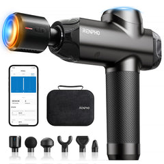 RENPHO Massage Gun heat and cold head for targeted temperature therapy and flexibility