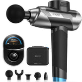 RENPHO massage gun joystick display for precise control during recovery