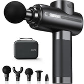 RENPHO Massage Gun with metal housing for durable deep tissue sessions