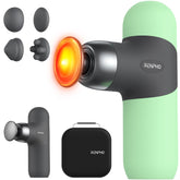 RENPHO Mini Thermal Massage Gun heat feature enables quick muscle relief during workouts.