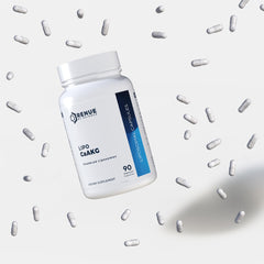 Renue By Science CA AKG capsules dispensed for convenient daily use.