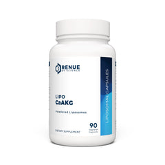 Renue By Science CA AKG bottle front showing liposomal delivery for better absorption.
