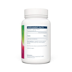 Renue By Science Fisetin capsules close-up illustrating liposomal capsules for enhanced absorption.