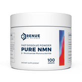 RENUE by Science NMN powder bottle for convenient daily intake.