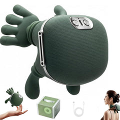 Rercarre 4D kneading massager close-up mimicking hand grip for neck relief