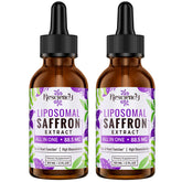 Resciency saffron drops bottle for daily mood and focus support