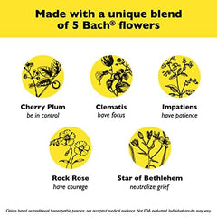 RESCUE Bach Pastilles Lemon UK Gardens: tincture sourced from Dr. Bach's original gardens.