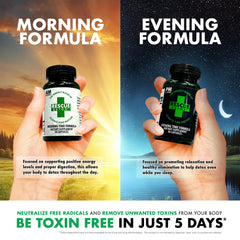 Rescue Detox hydration bottle suggesting proper hydration during cleansing