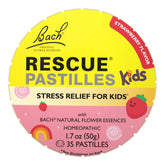 RESCUE Kids Pastilles packaging promotes calm for children